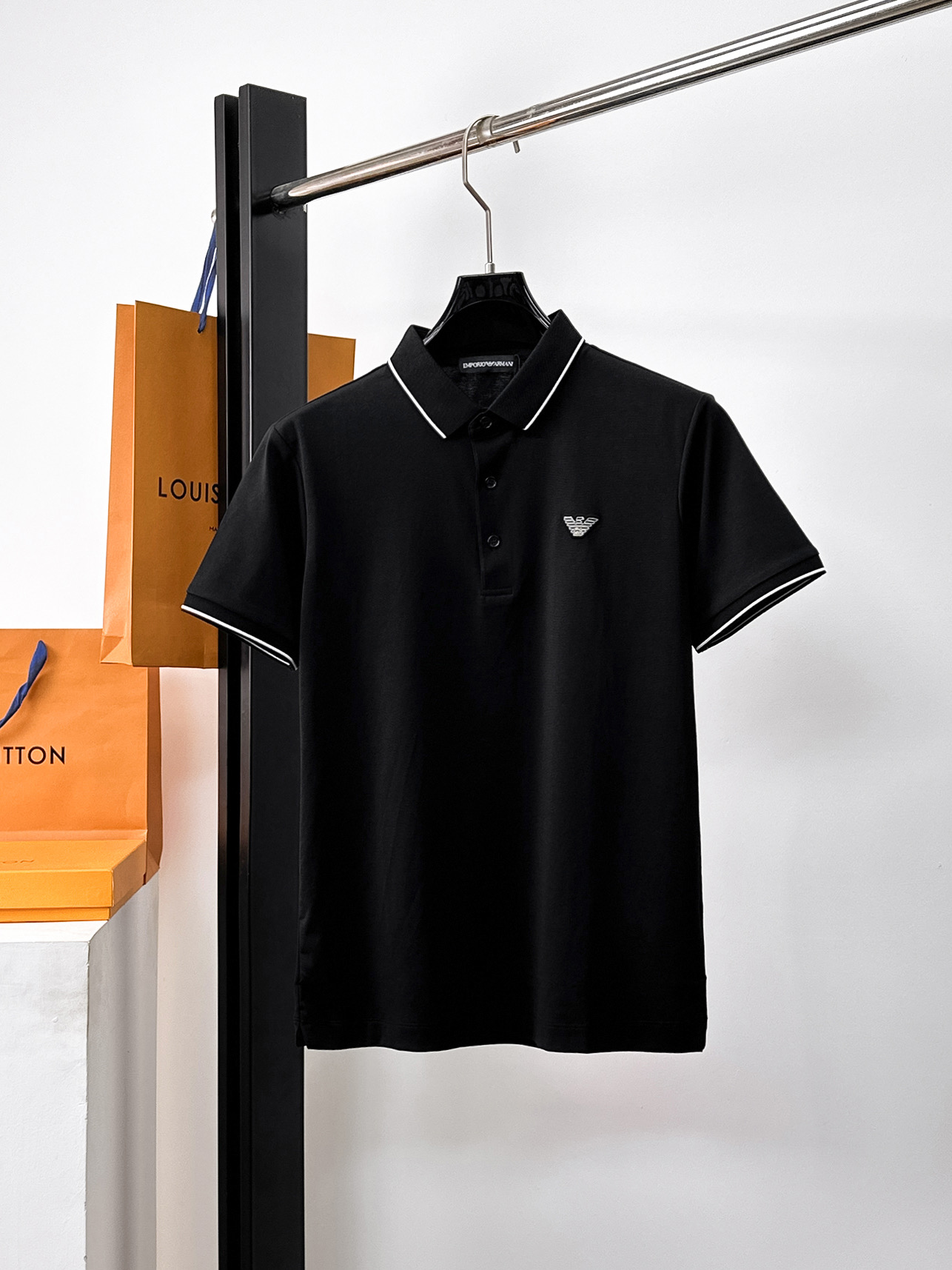 Cheap Armani Polo T-shirts for Men in 212212, $30 USD- [IB212212] - Replica Armani Polo T-shirts for Men