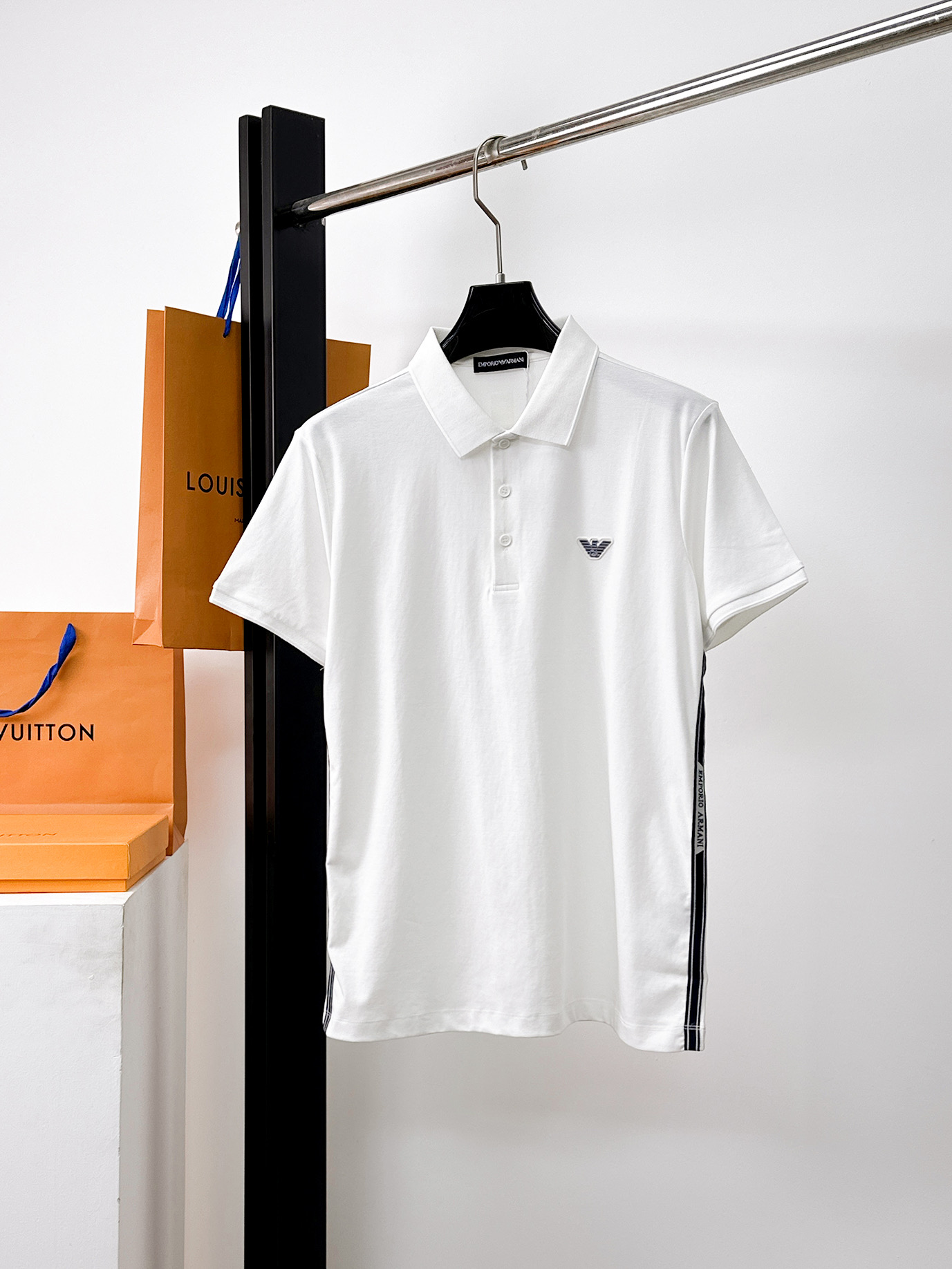 Cheap Armani Polo T-shirts for Men in 212215, $30 USD- [IB212215] - Replica Armani Polo T-shirts for Men
