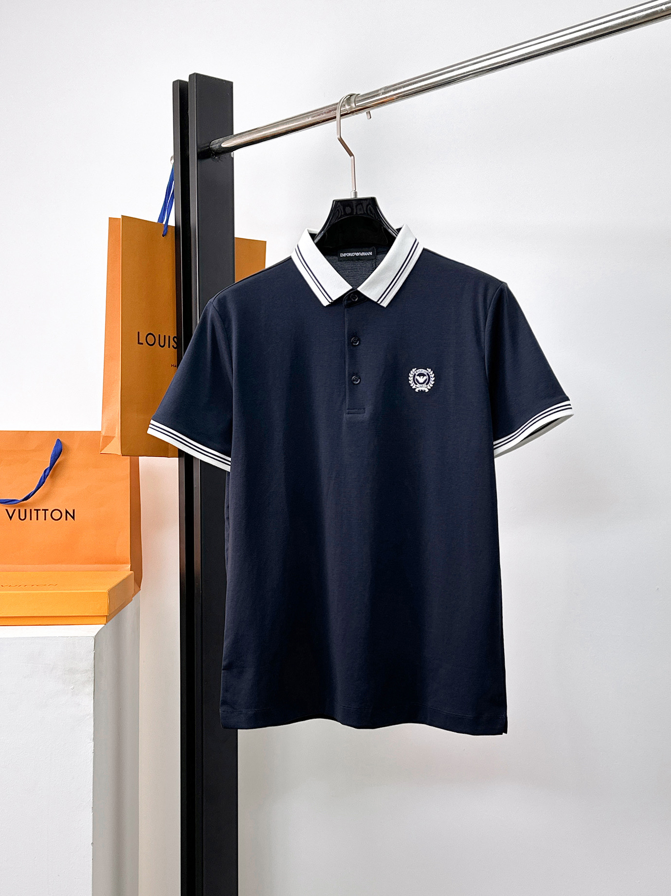 Cheap Armani Polo T-shirts for Men in 212217, $30 USD- [IB212217] - Replica Armani Polo T-shirts for Men