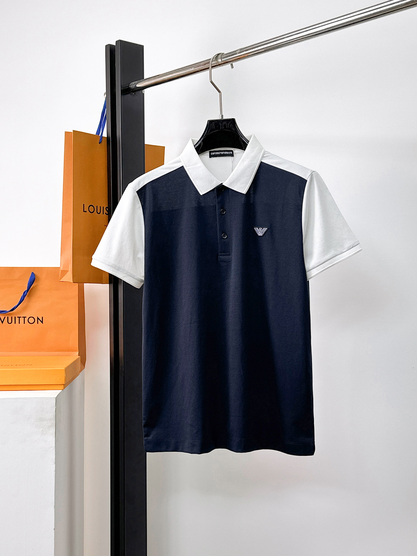 Cheap Armani Polo T-shirts for Men in 212220, $30 USD- [IB212220] - Replica Armani Polo T-shirts for Men
