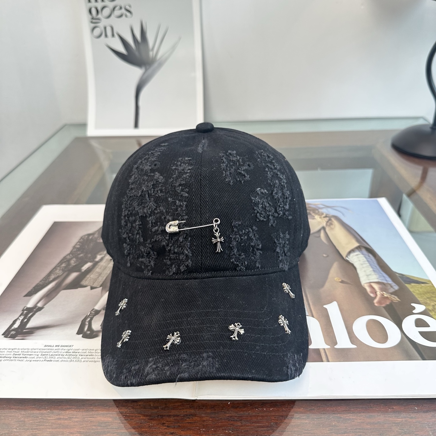 Cheap Chrome Hearts Caps in 212294, $30 USD- [IB212294] - Replica Chrome Hearts Caps