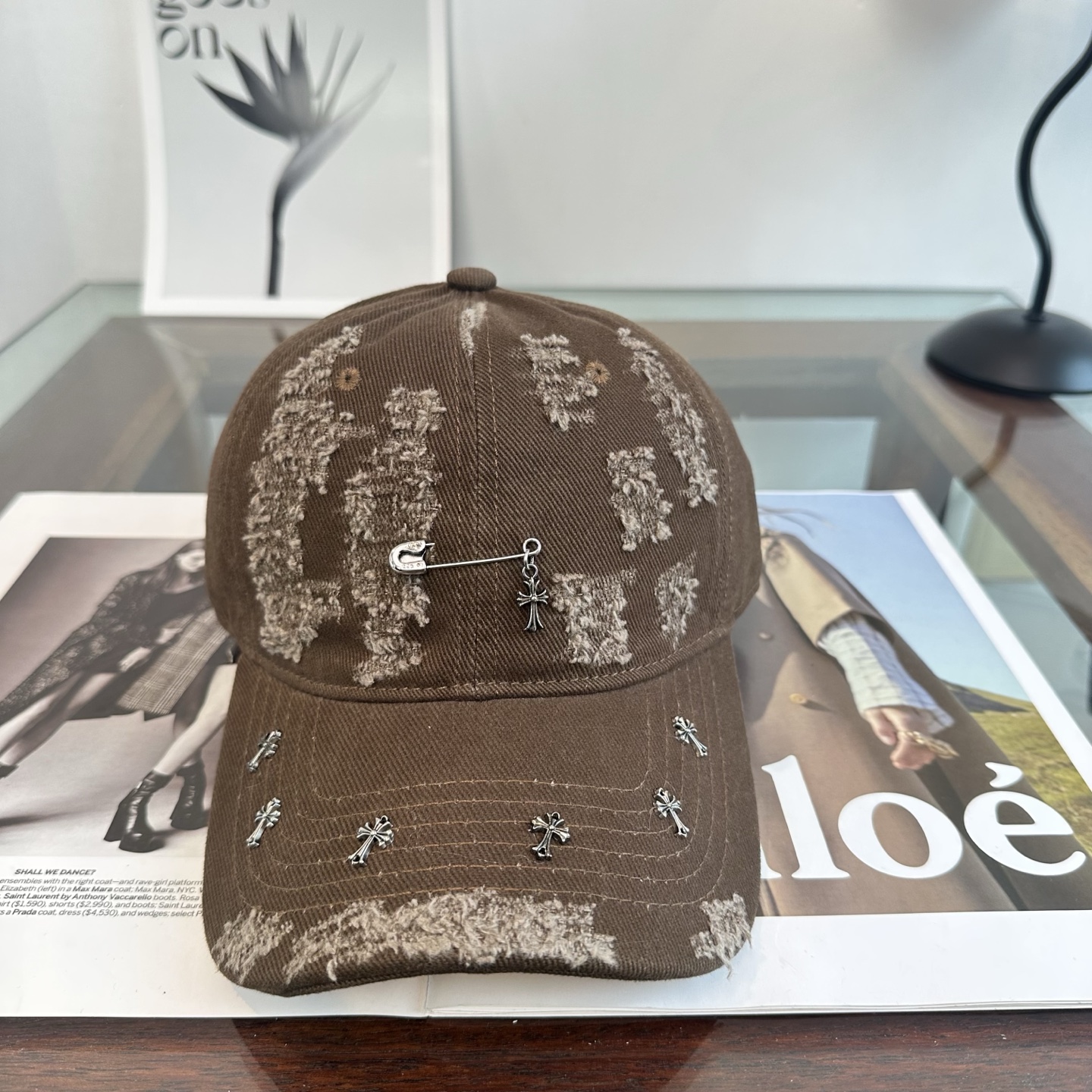 Cheap Chrome Hearts Caps in 212297, $30 USD- [IB212297] - Replica Chrome Hearts Caps