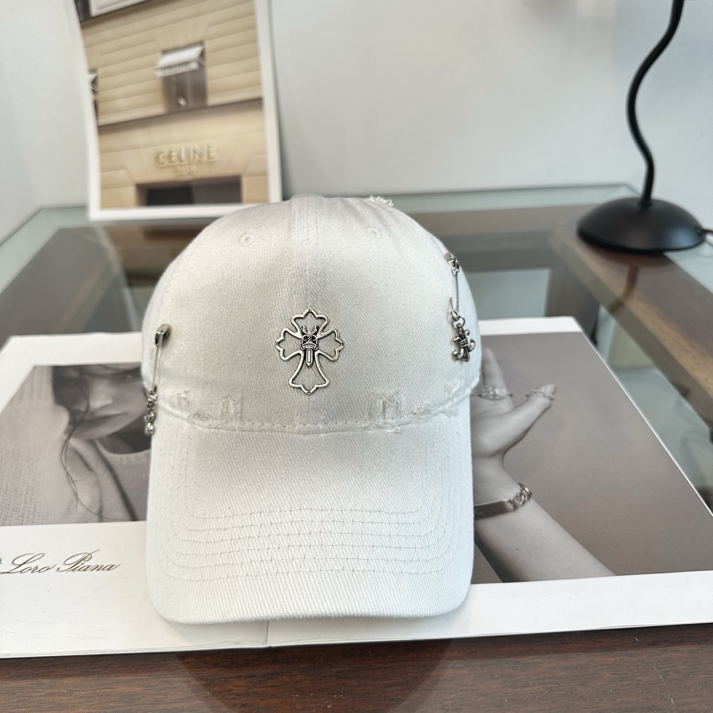 Cheap Chrome Hearts Caps in 212305, $30 USD- [IB212305] - Replica Chrome Hearts Caps
