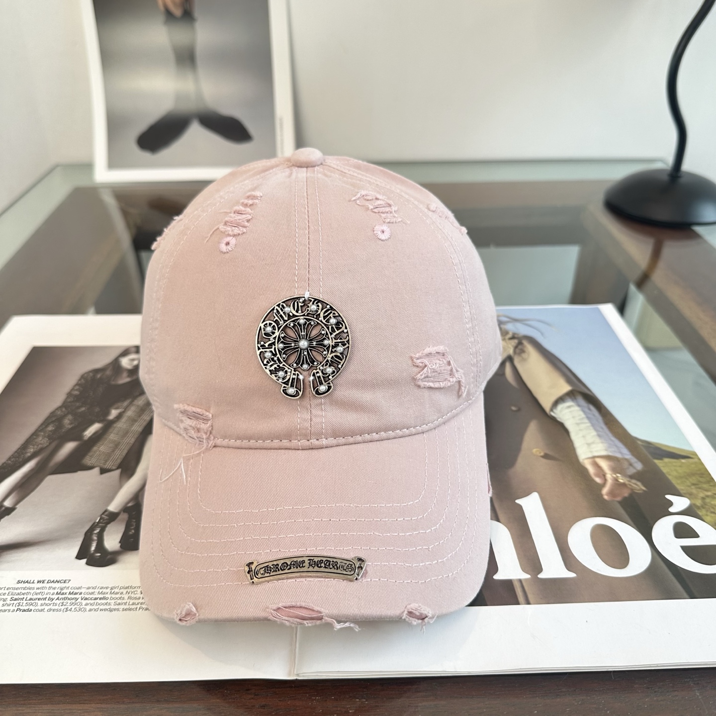 Cheap Chrome Hearts Caps in 212308, $30 USD- [IB212308] - Replica Chrome Hearts Caps