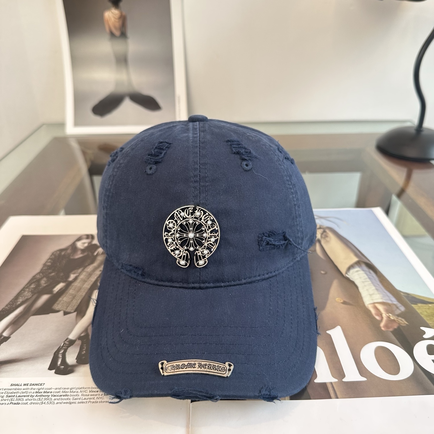 Cheap Chrome Hearts Caps in 212311, $30 USD- [IB212311] - Replica Chrome Hearts Caps