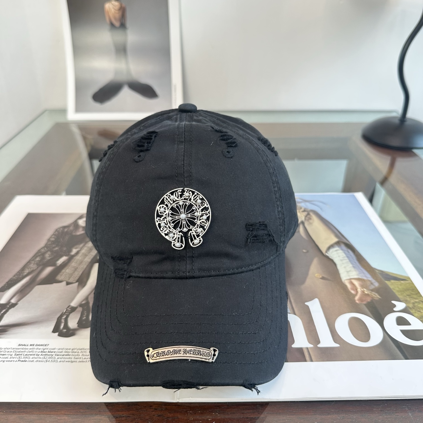 Cheap Chrome Hearts Caps in 212312, $30 USD- [IB212312] - Replica Chrome Hearts Caps