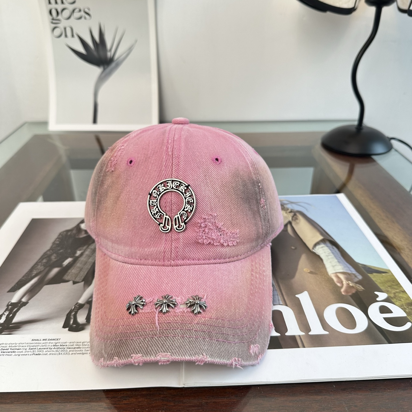 Cheap Chrome Hearts Caps in 212321, $30 USD- [IB212321] - Replica Chrome Hearts Caps