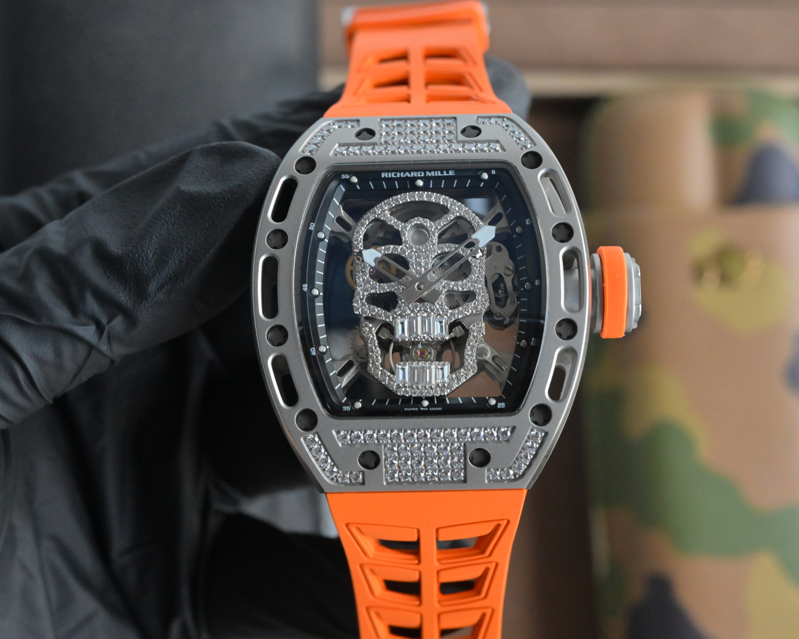 Cheap Richard Mille high-quality mechanical wristwatch in 212406, $600 USD- [IB212406] - Replica Richard Mille AAA Quality Watches