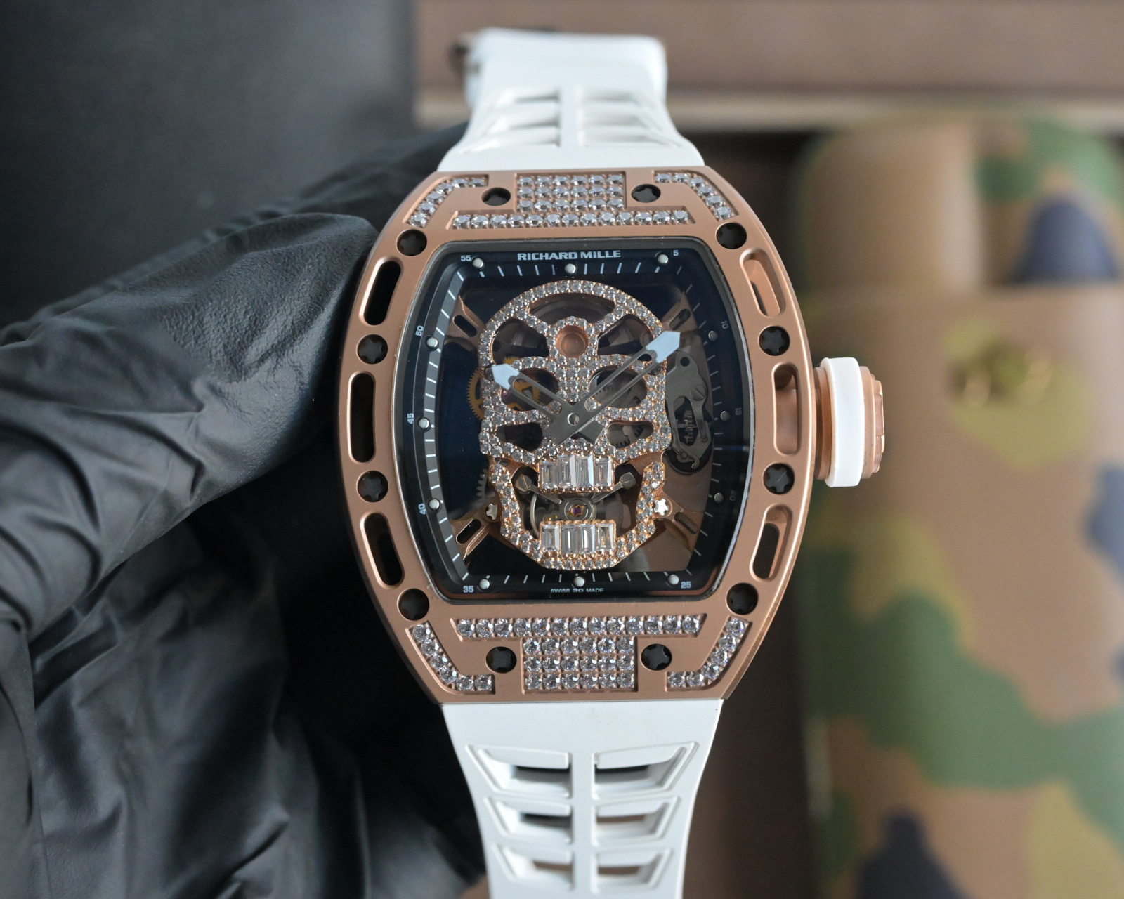 Cheap Richard Mille high-quality mechanical wristwatch in 212409, $600 USD- [IB212409] - Replica Richard Mille AAA Quality Watches