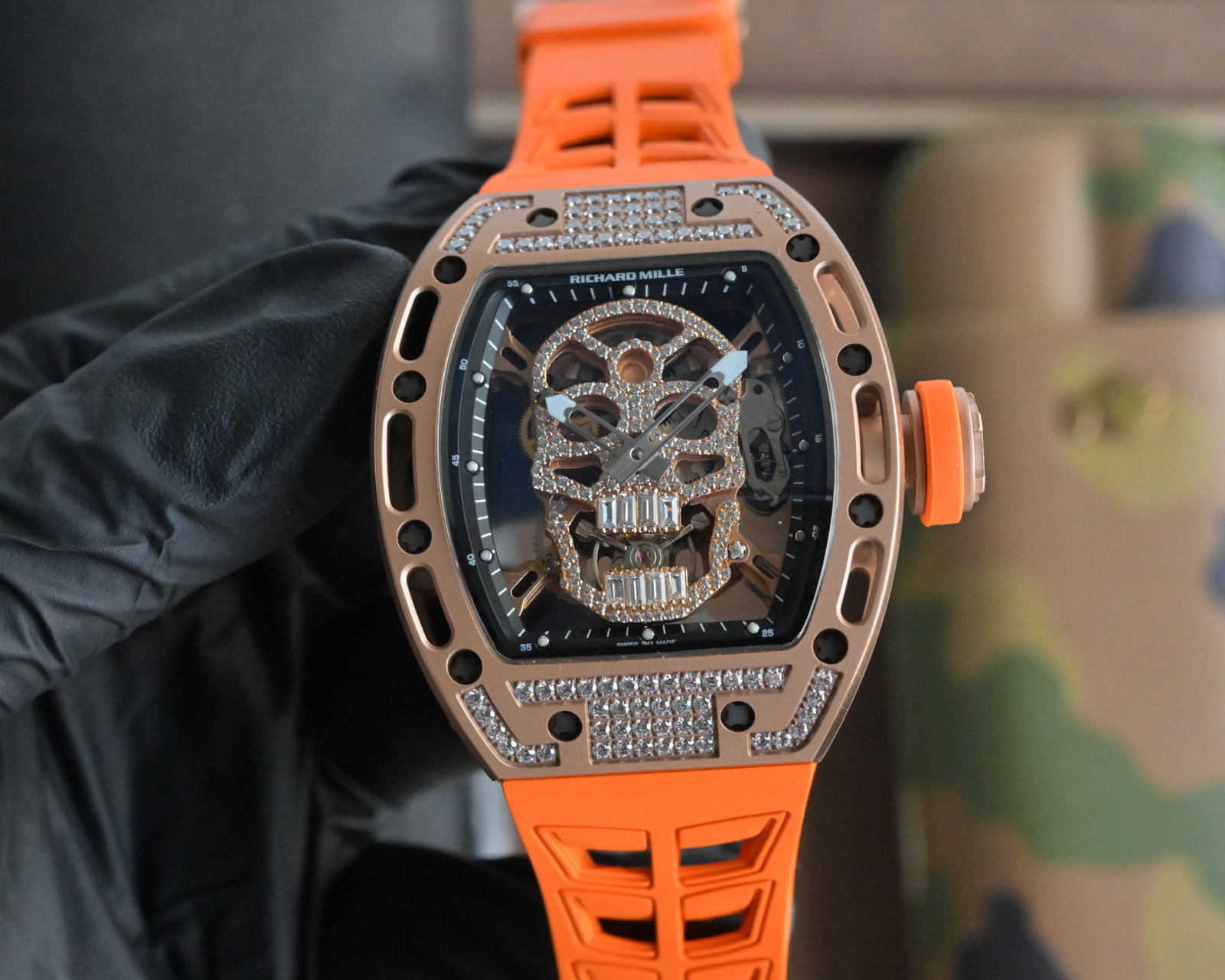Cheap Richard Mille high-quality mechanical wristwatch in 212410, $600 USD- [IB212410] - Replica Richard Mille AAA Quality Watches