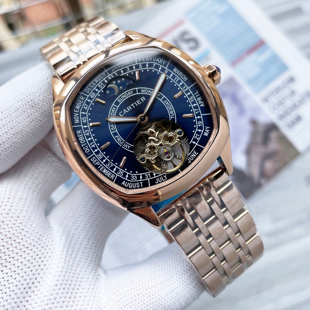 Cheap Cartier high-quality mechanical wristwatch in 212412, $180 USD- [IB212412] - Replica Cartier AAA Quality Watches
