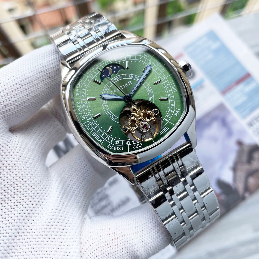 Cheap Cartier high-quality mechanical wristwatch in 212418, $180 USD- [IB212418] - Replica Cartier AAA Quality Watches