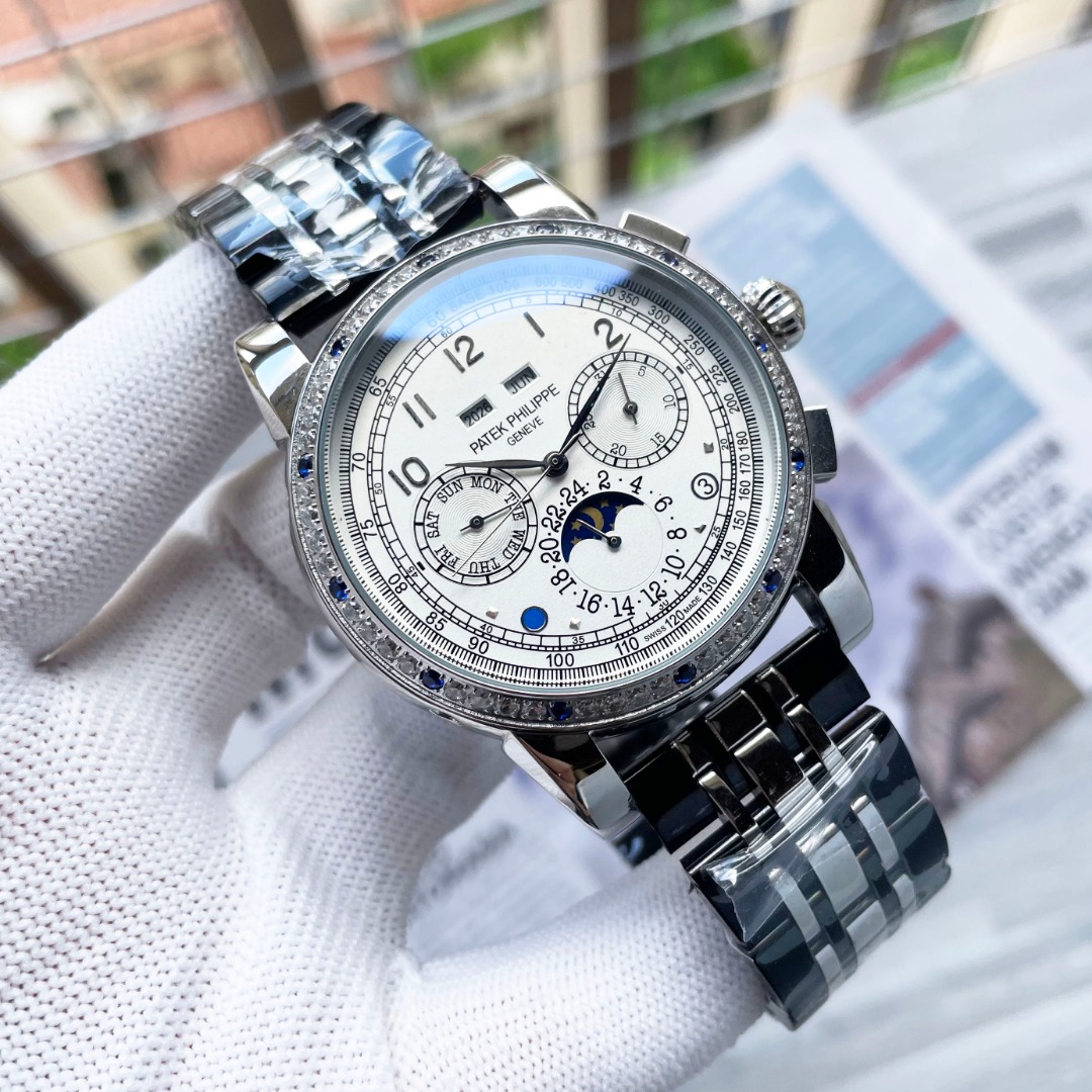 Cheap Patek Philippe high-quality mechanical wristwatch in 212420, $220 USD- [IB212420] - Replica Patek Philippe AAA Diamond Watches