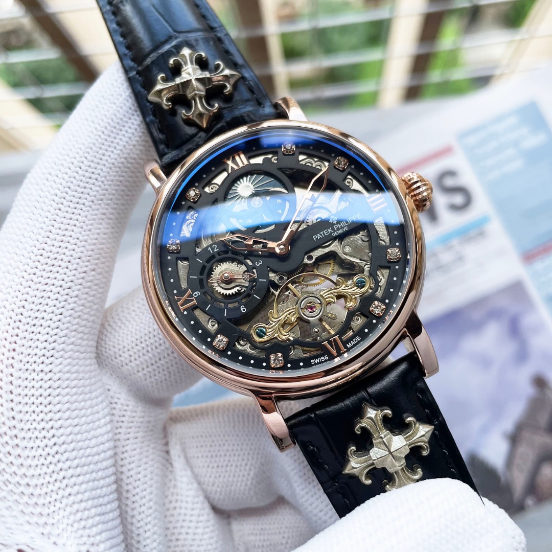 Cheap Patek Philippe high-quality mechanical wristwatch in 212432, $220 USD- [IB212432] - Replica Patek Philippe AAA Diamond Watches