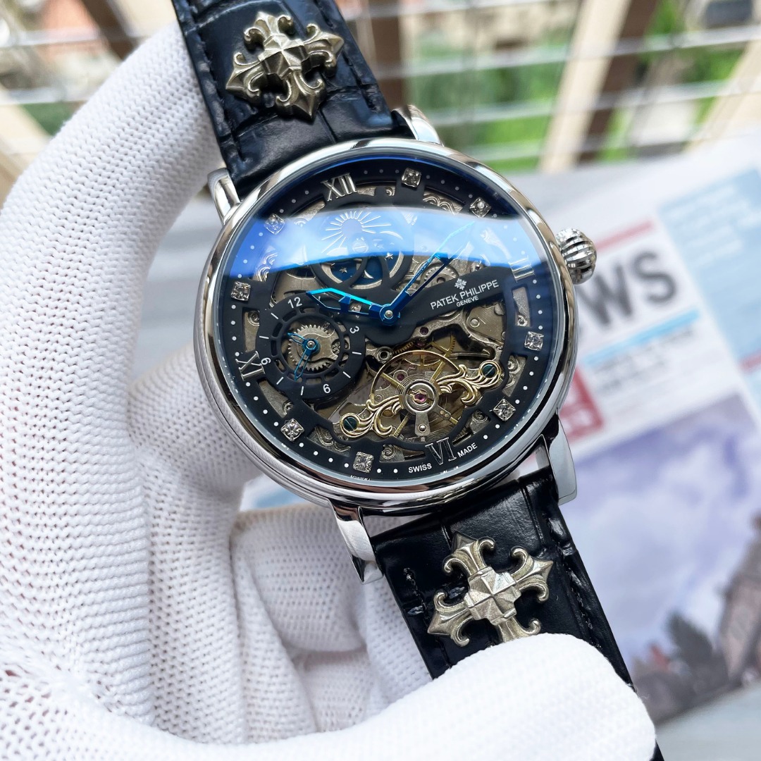Cheap Patek Philippe high-quality mechanical wristwatch in 212433, $220 USD- [IB212433] - Replica Patek Philippe AAA Diamond Watches