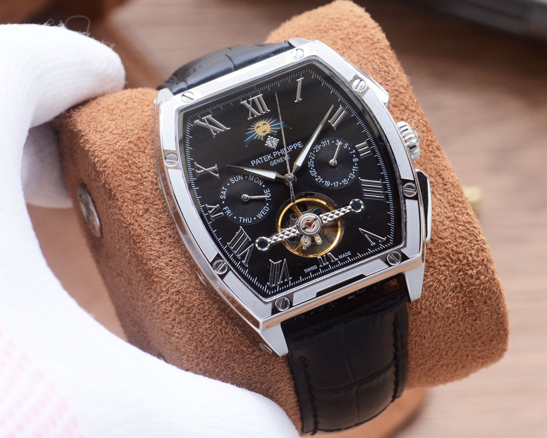 Cheap Patek Philippe high-quality mechanical wristwatch in 212445, $280 USD- [IB212445] - Replica Patek Philippe AAA Diamond Watches