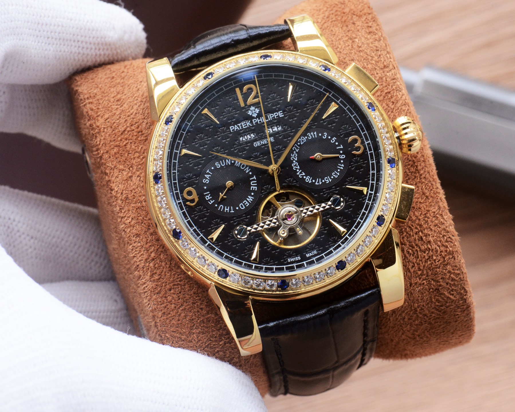 Cheap Patek Philippe high-quality mechanical wristwatch in 212465, $280 USD- [IB212465] - Replica Patek Philippe AAA Diamond Watches