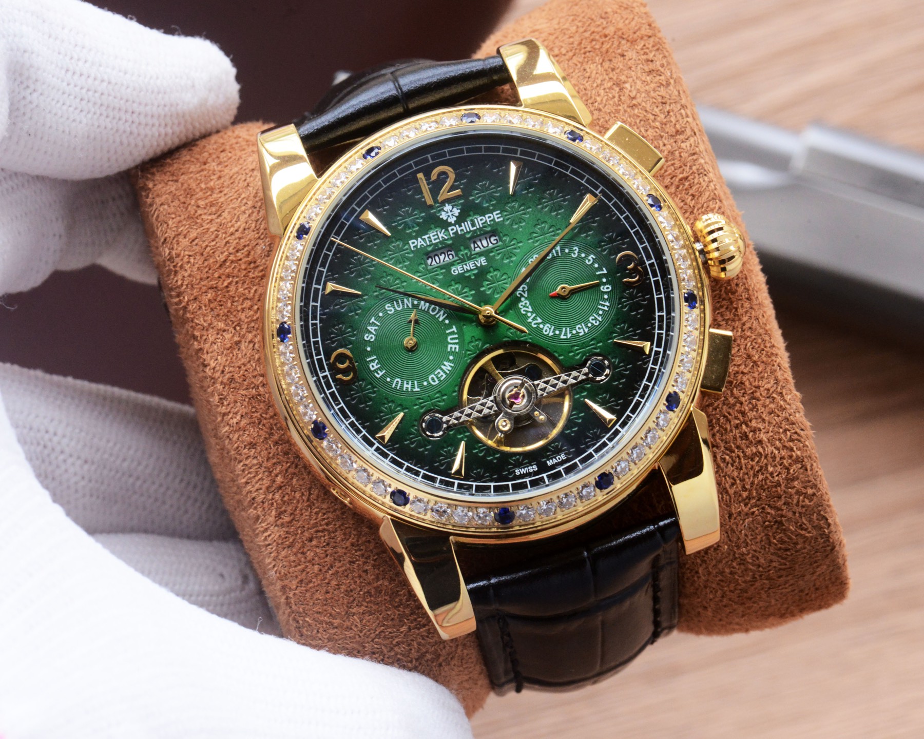 Cheap Patek Philippe high-quality mechanical wristwatch in 212467, $280 USD- [IB212467] - Replica Patek Philippe AAA Diamond Watches