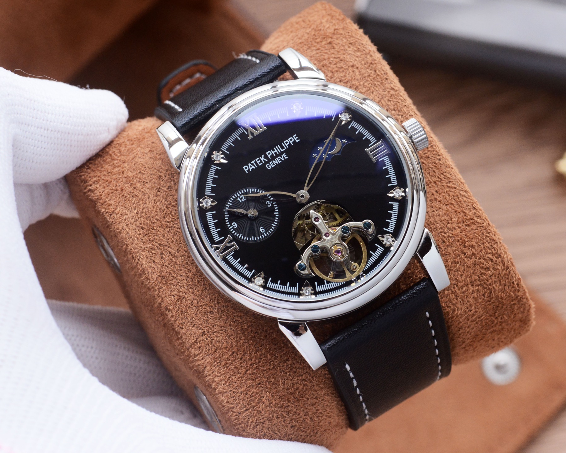 Cheap Patek Philippe high-quality mechanical wristwatch in 212470, $280 USD- [IB212470] - Replica Patek Philippe AAA Diamond Watches