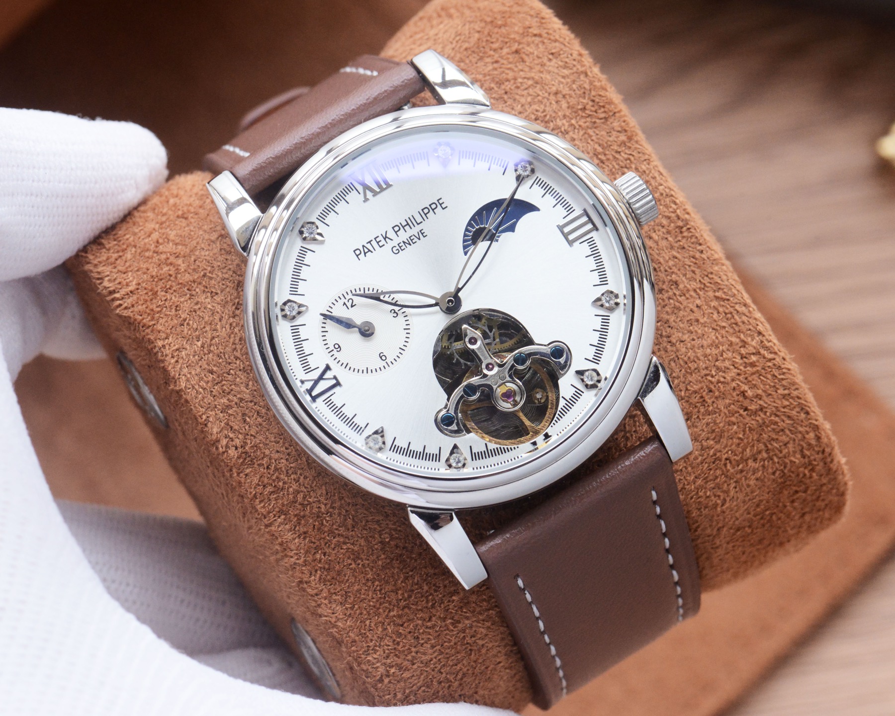Cheap Patek Philippe high-quality mechanical wristwatch in 212471, $280 USD- [IB212471] - Replica Patek Philippe AAA Diamond Watches