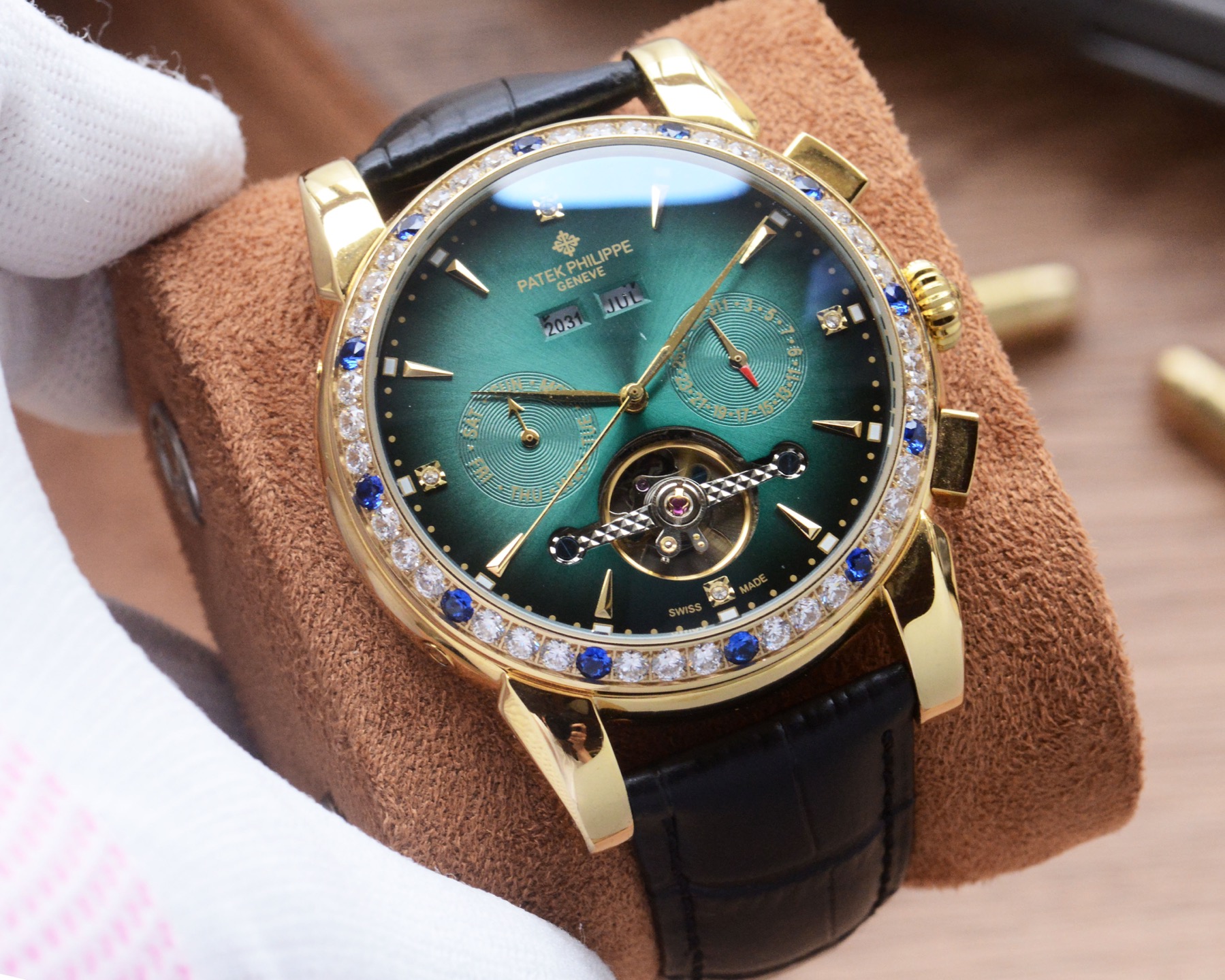 Cheap Patek Philippe high-quality mechanical wristwatch in 212474, $280 USD- [IB212474] - Replica Patek Philippe AAA Diamond Watches
