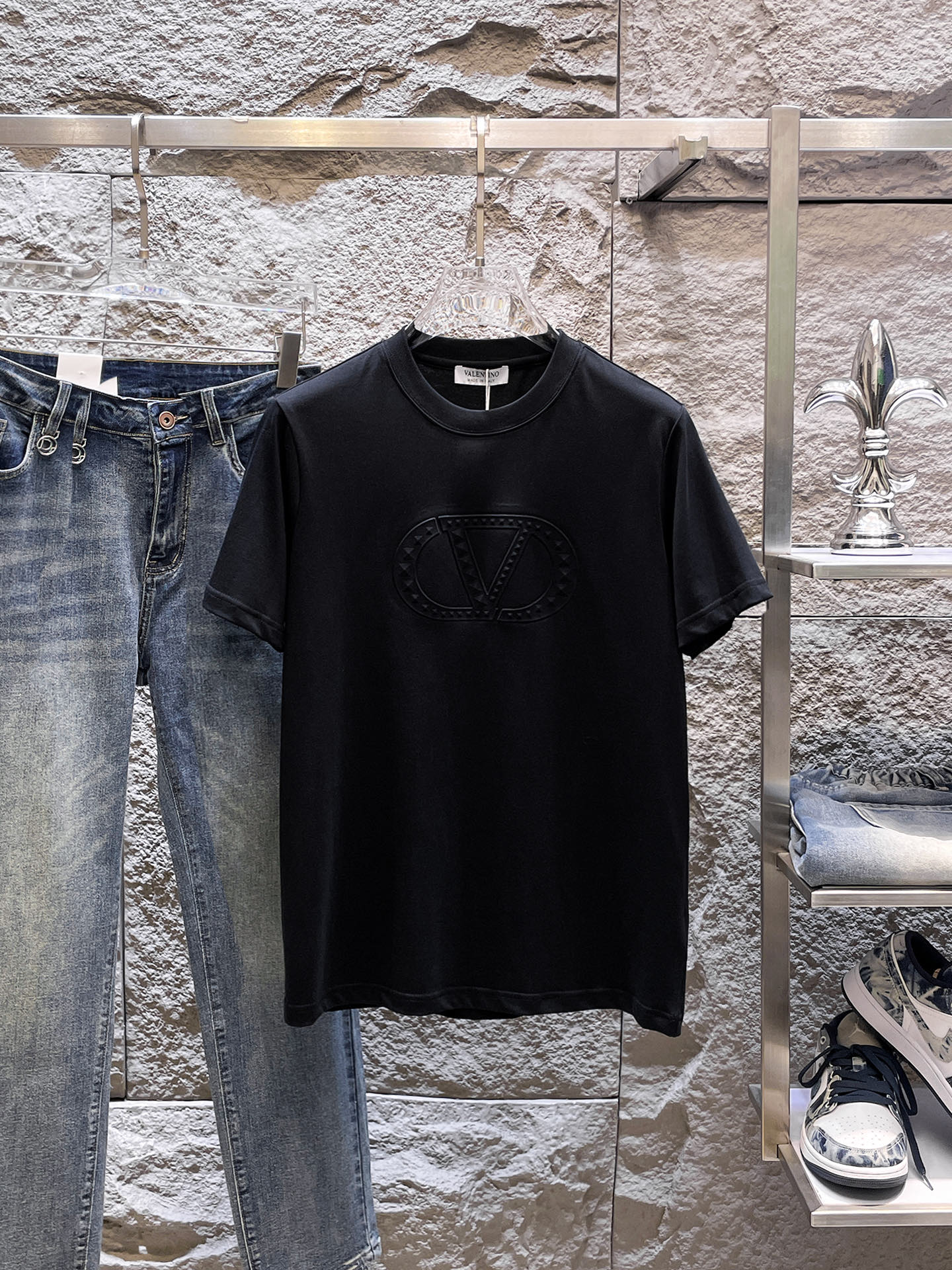 Cheap Valentino T-Shirts for Men in 212567, $45 USD- [IB212567] - Replica Valentino T-Shirts for Men