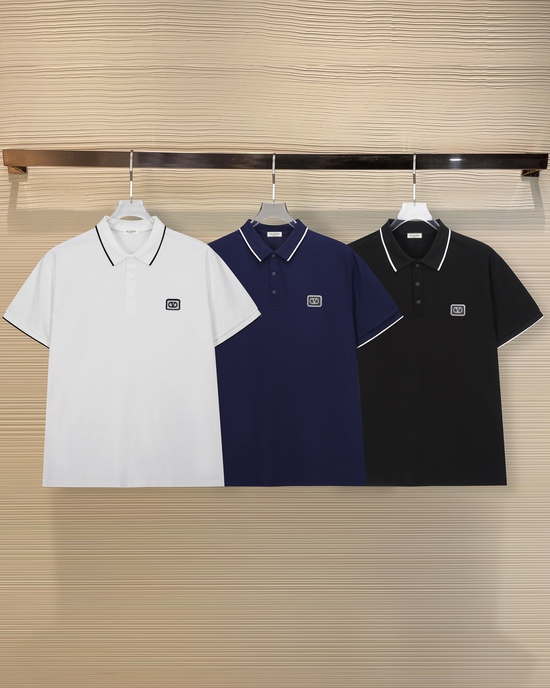 Cheap Valentino Polo T-Shirts for Men in 212568, $35 USD- [IB212568] - Replica Valentino Polo T-Shirts for Men