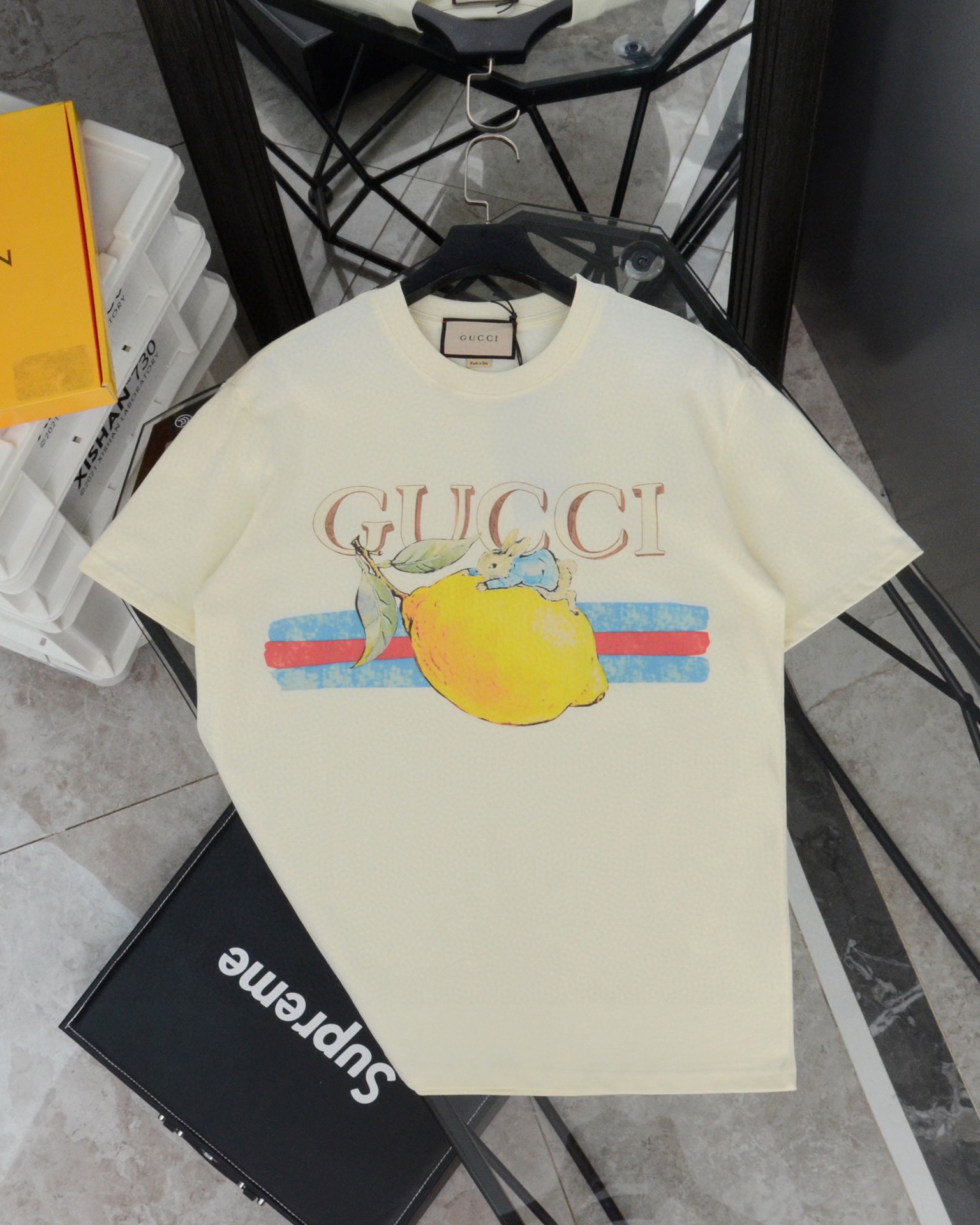 Cheap Gucci T-shirts for Women in 212672, $30 USD- [IB212672] - Replica Gucci T-shirts for Women