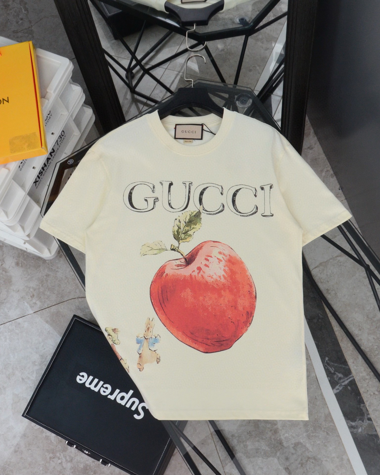 Cheap Gucci T-shirts for Women in 212673, $30 USD- [IB212673] - Replica Gucci T-shirts for Women