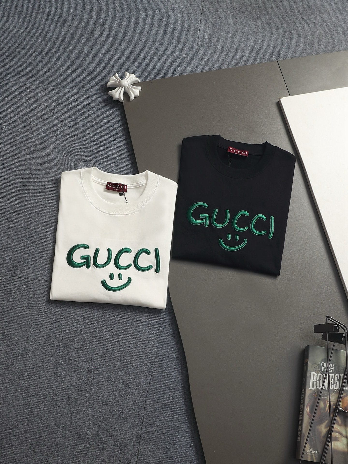 Cheap Gucci T-shirts for Women in 212676, $30 USD- [IB212676] - Replica Gucci T-shirts for Women