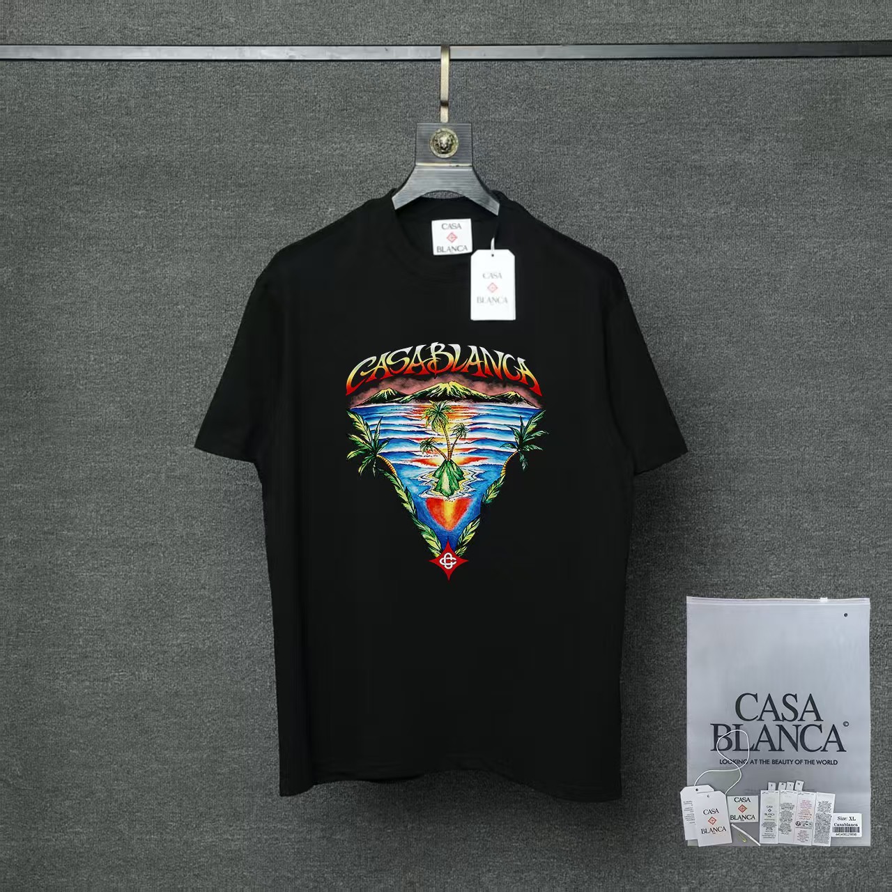 Cheap Casablanca T-shirts for Men in 212717, $30 USD- [IB212717] - Replica Casablanca T-shirts for Men