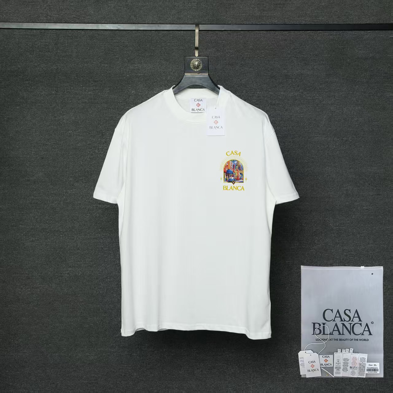 Cheap Casablanca T-shirts for Men in 212725, $30 USD- [IB212725] - Replica Casablanca T-shirts for Men