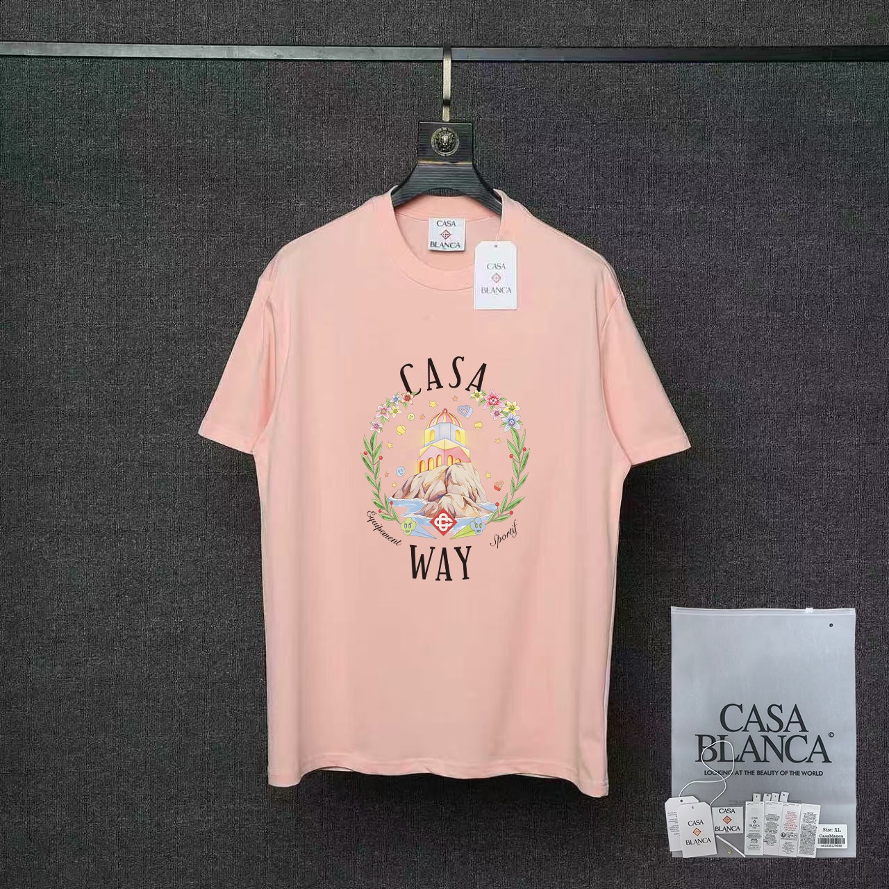 Cheap Casablanca T-shirts for Men in 212726, $30 USD- [IB212726] - Replica Casablanca T-shirts for Men