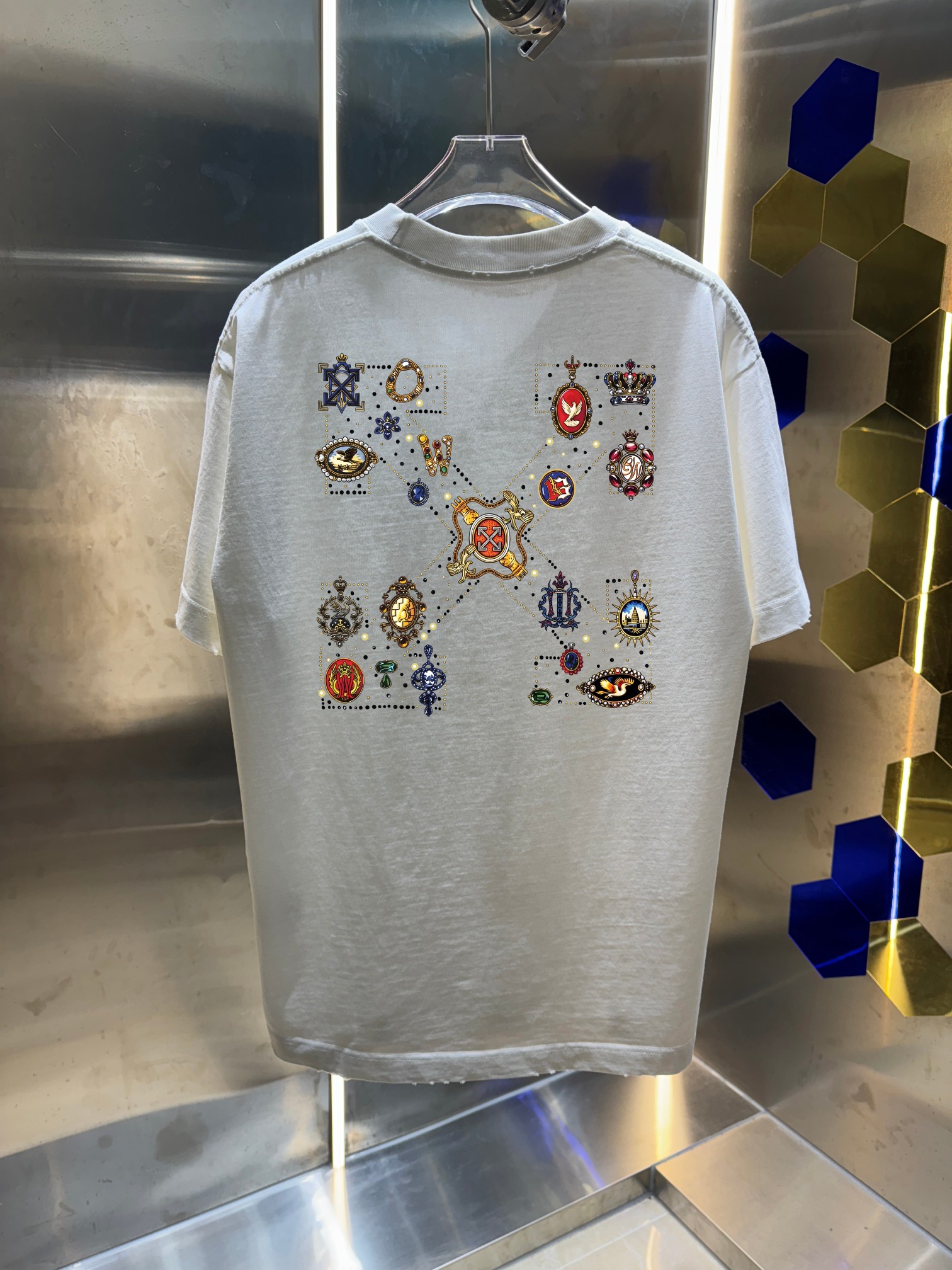 Cheap OFF WHITE T-shirts for Men in 212740, $30 USD- [IB212740] - Replica OFF WHITE T-shirts for Men