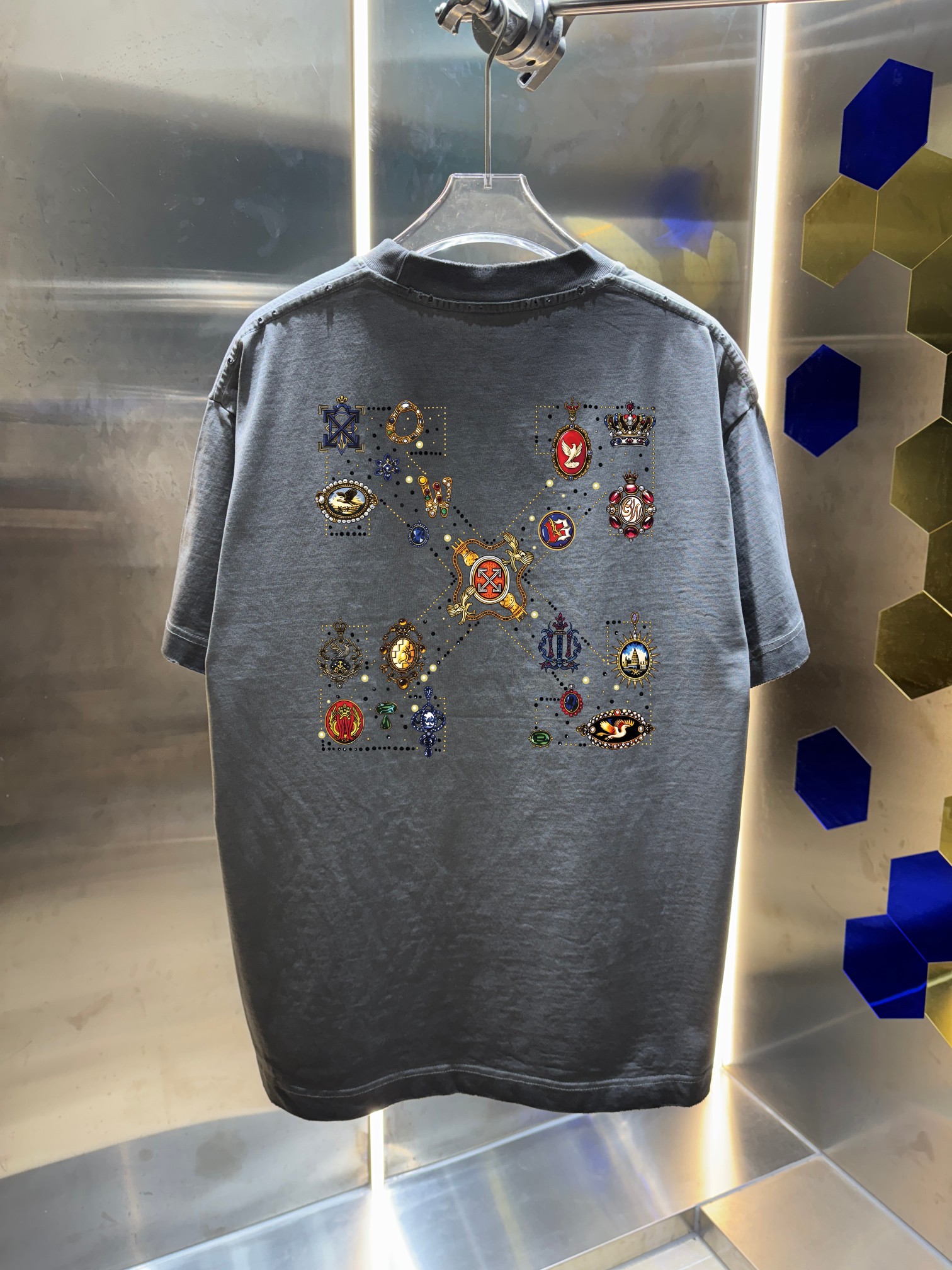 Cheap OFF WHITE T-shirts for Men in 212741, $30 USD- [IB212741] - Replica OFF WHITE T-shirts for Men