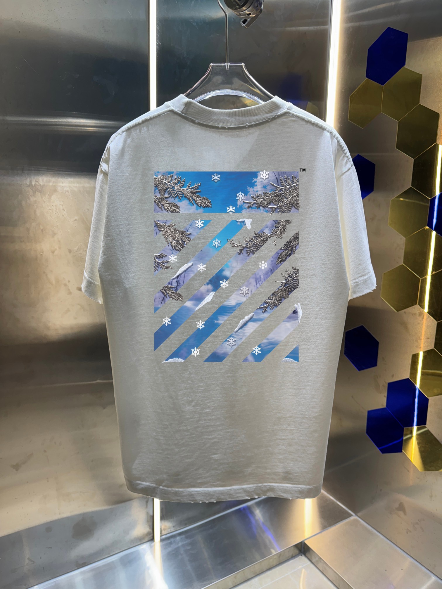 Cheap OFF WHITE T-shirts for Men in 212744, $30 USD- [IB212744] - Replica OFF WHITE T-shirts for Men