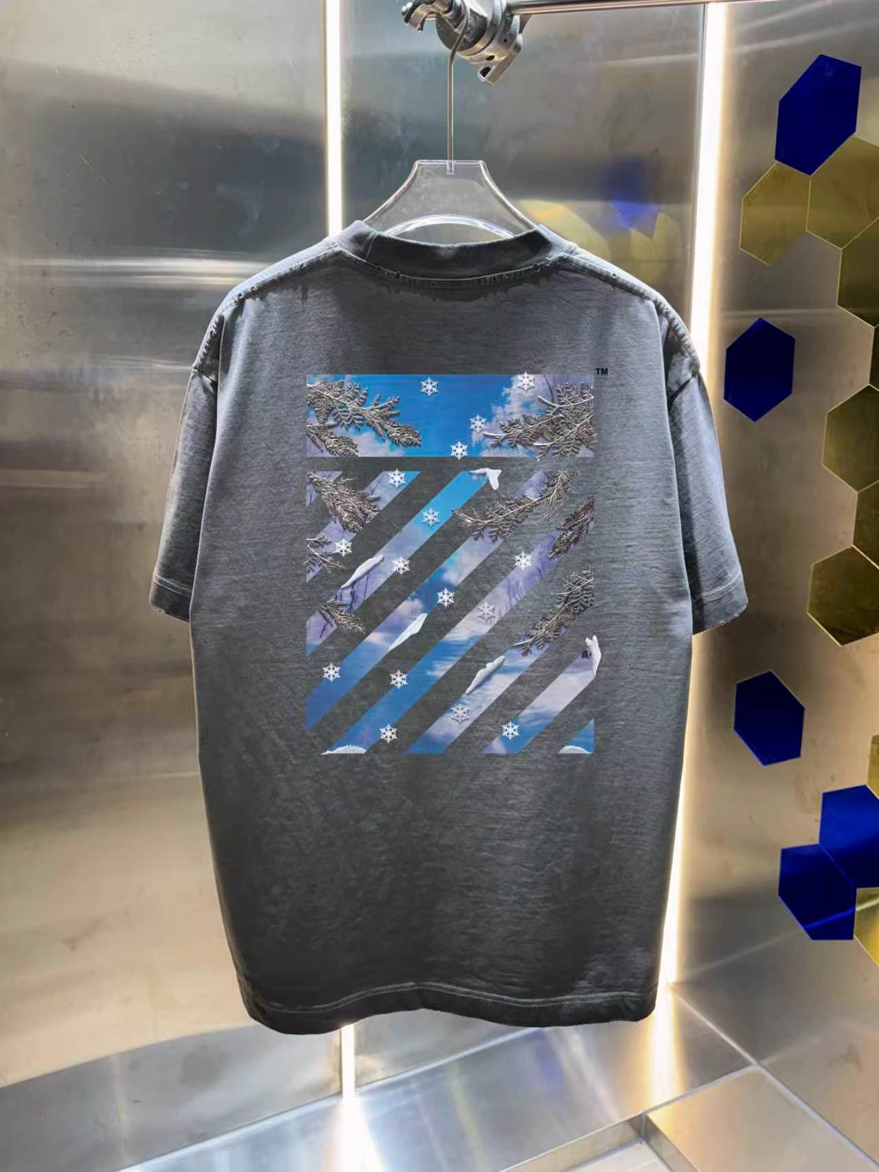 Cheap OFF WHITE T-shirts for Men in 212745, $30 USD- [IB212745] - Replica OFF WHITE T-shirts for Men