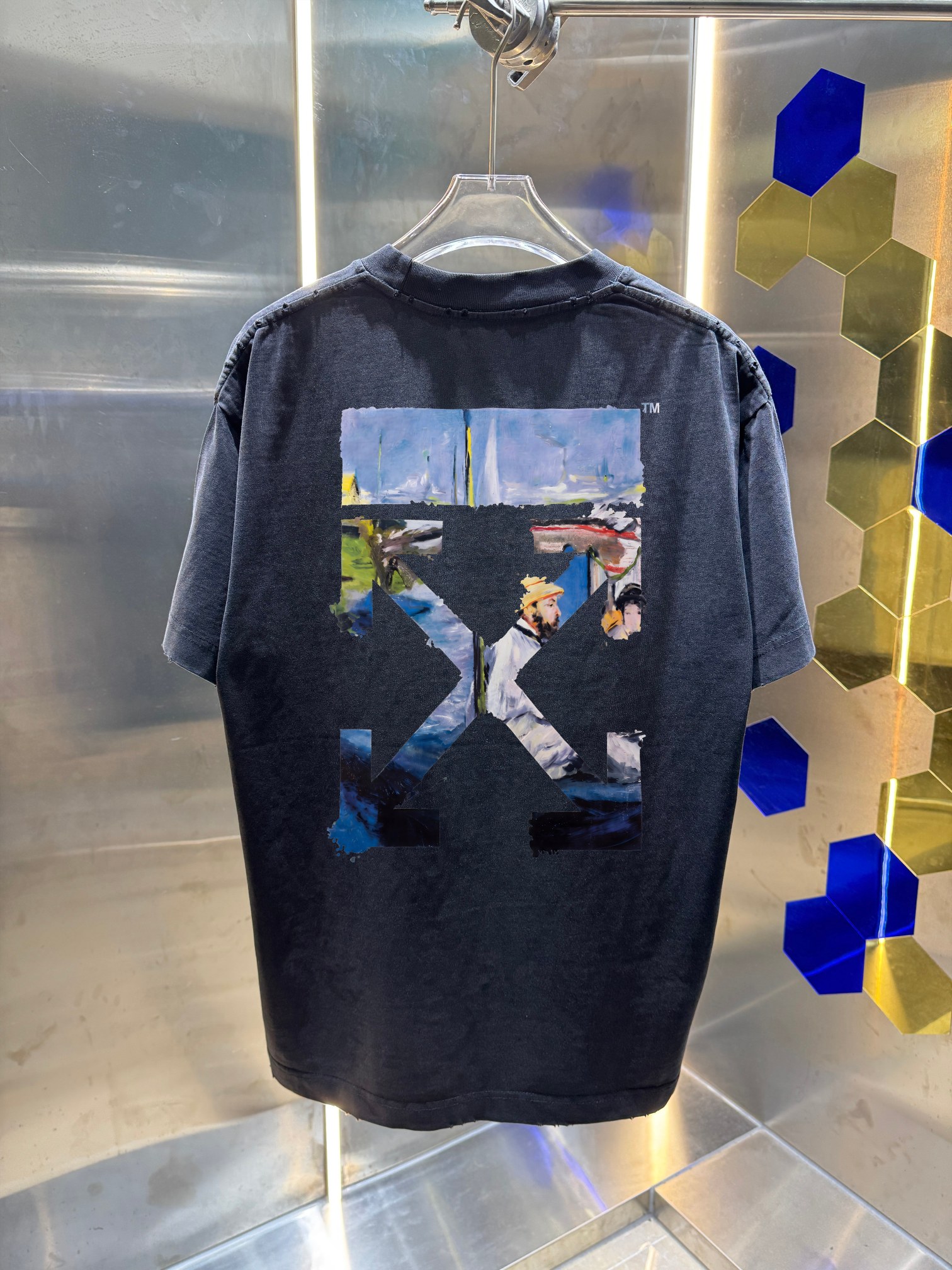 Cheap OFF WHITE T-shirts for Men in 212751, $30 USD- [IB212751] - Replica OFF WHITE T-shirts for Men