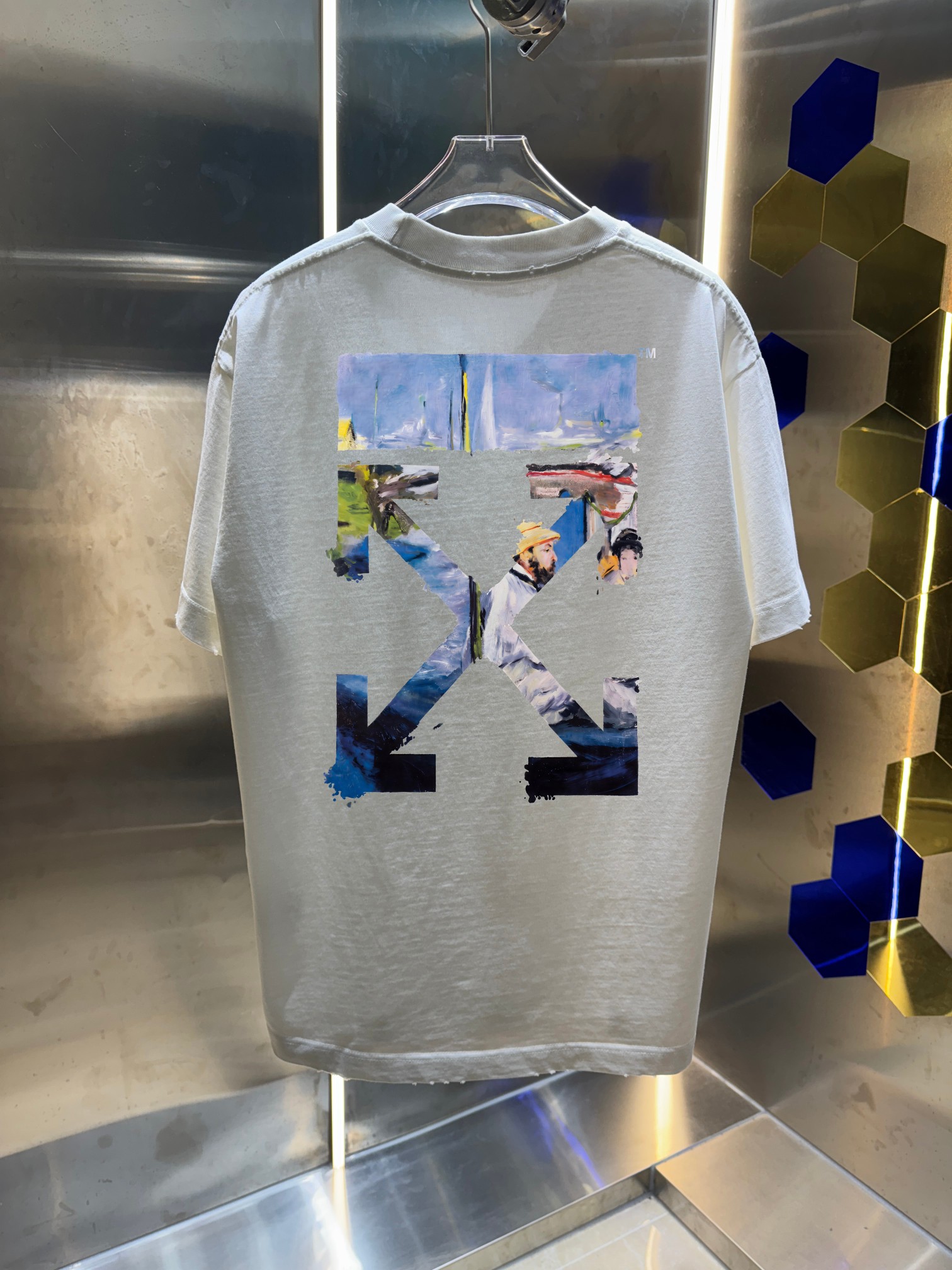Cheap OFF WHITE T-shirts for Men in 212752, $30 USD- [IB212752] - Replica OFF WHITE T-shirts for Men
