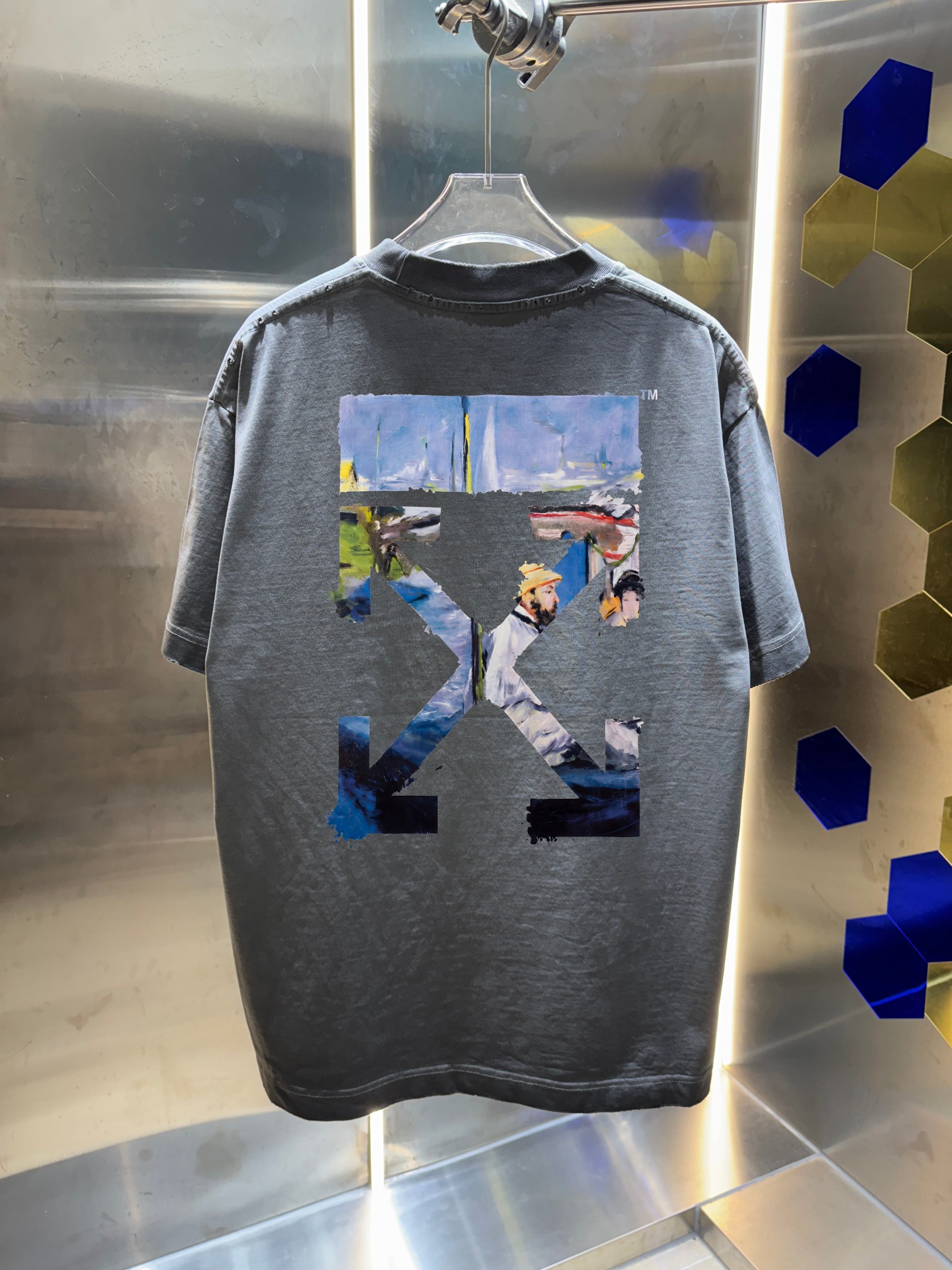 Cheap OFF WHITE T-shirts for Men in 212753, $30 USD- [IB212753] - Replica OFF WHITE T-shirts for Men