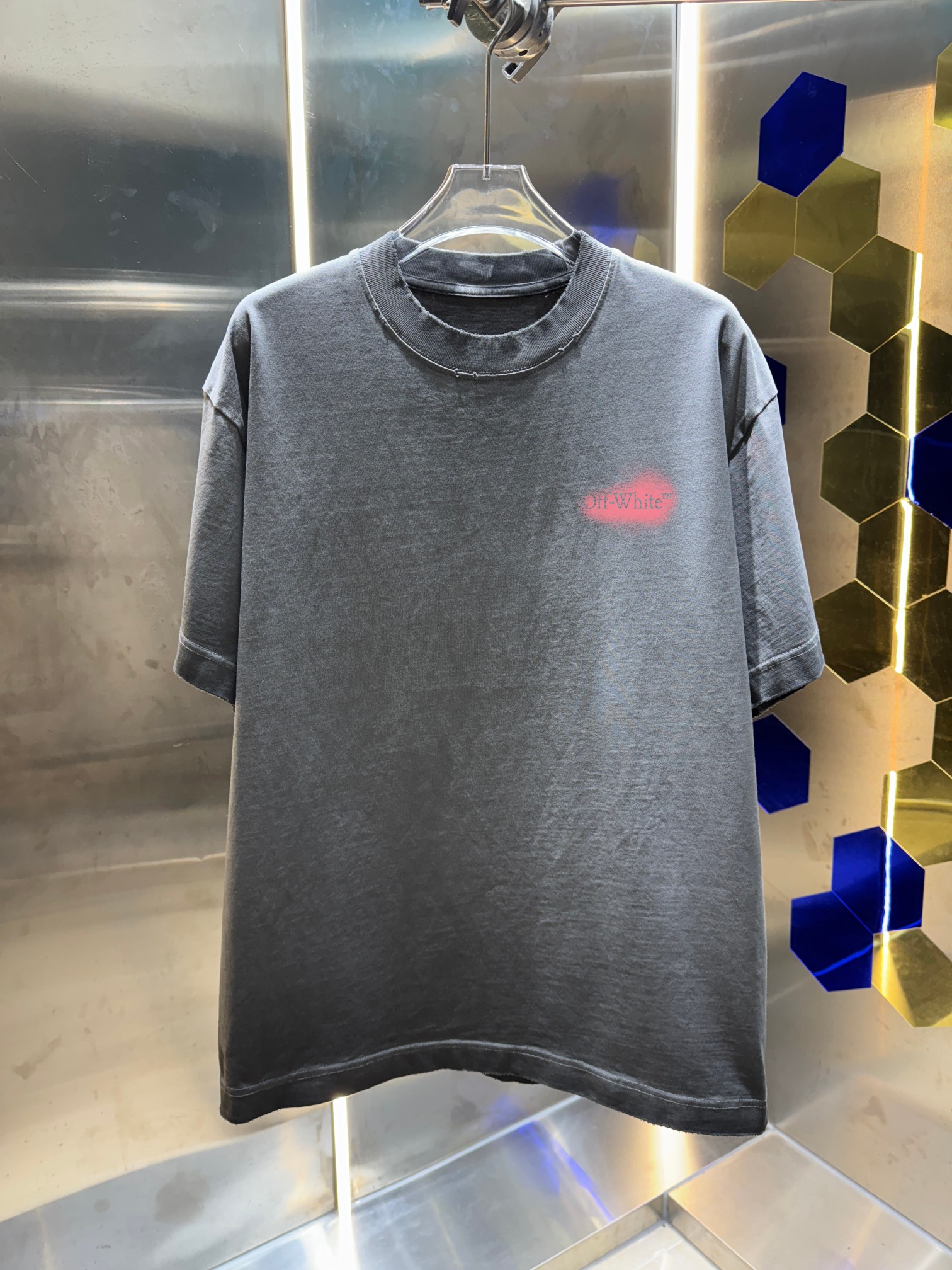 Cheap OFF WHITE T-shirts for Men in 212756, $30 USD- [IB212756] - Replica OFF WHITE T-shirts for Men