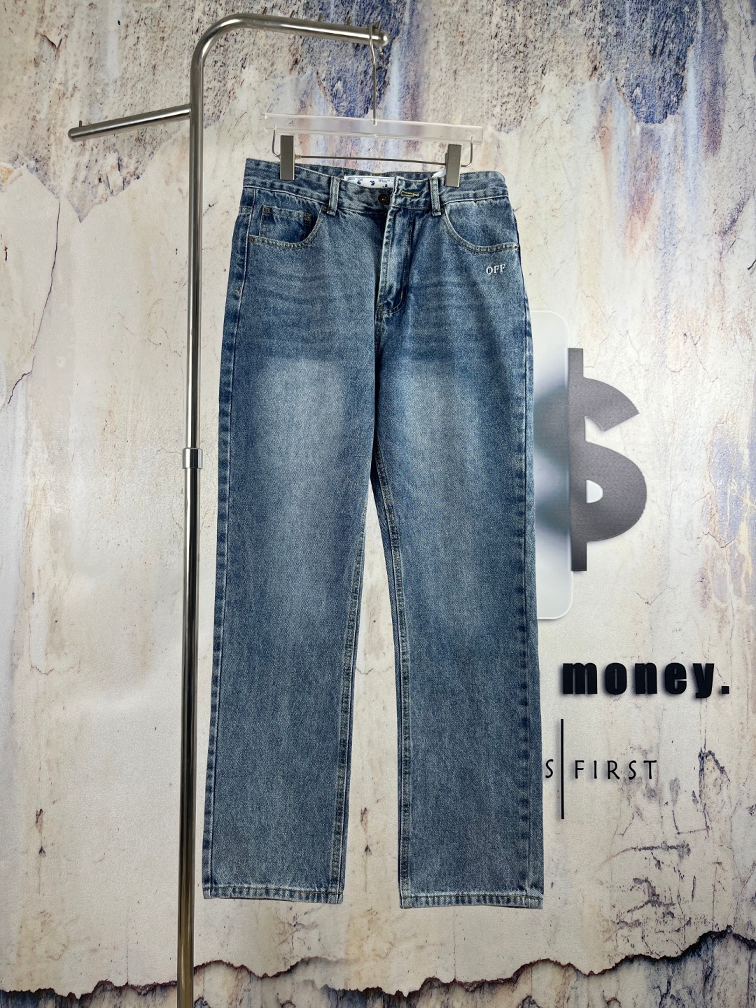 Cheap Off White Jeans in 212768, $65 USD- [IB212768] - Replica Off White Jeans