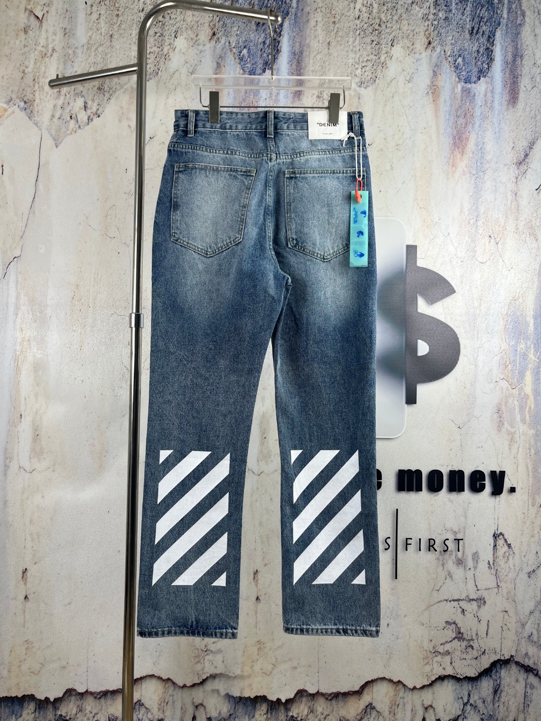 Cheap Off White Jeans in 212768, $65 USD- [IB212768] - Replica Off White Jeans