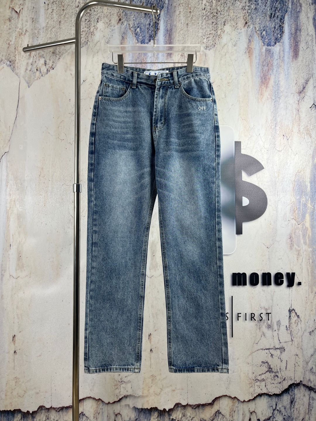 Cheap Off White Jeans in 212769, $65 USD- [IB212769] - Replica Off White Jeans
