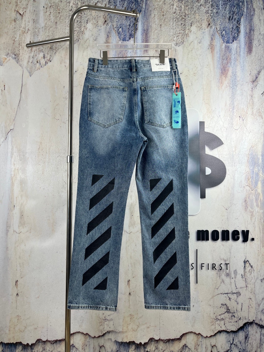 Cheap Off White Jeans in 212769, $65 USD- [IB212769] - Replica Off White Jeans