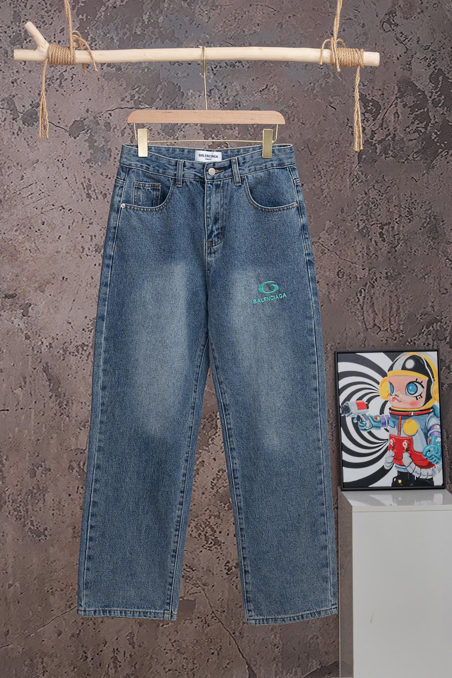 Cheap balenciaga Jeans in 212781, $70 USD- [IB212781] - Replica balenciaga Jeans