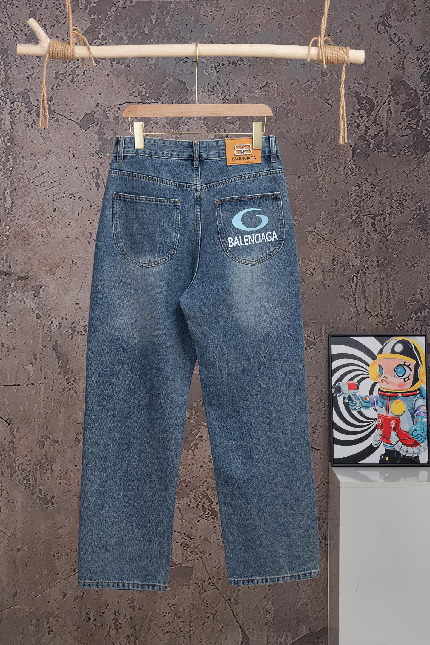 Cheap balenciaga Jeans in 212781, $70 USD- [IB212781] - Replica balenciaga Jeans