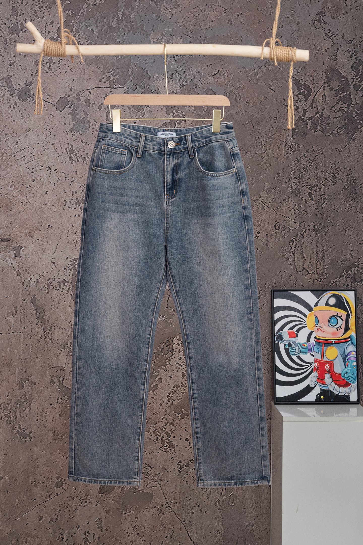 Cheap balenciaga Jeans in 212784, $70 USD- [IB212784] - Replica balenciaga Jeans