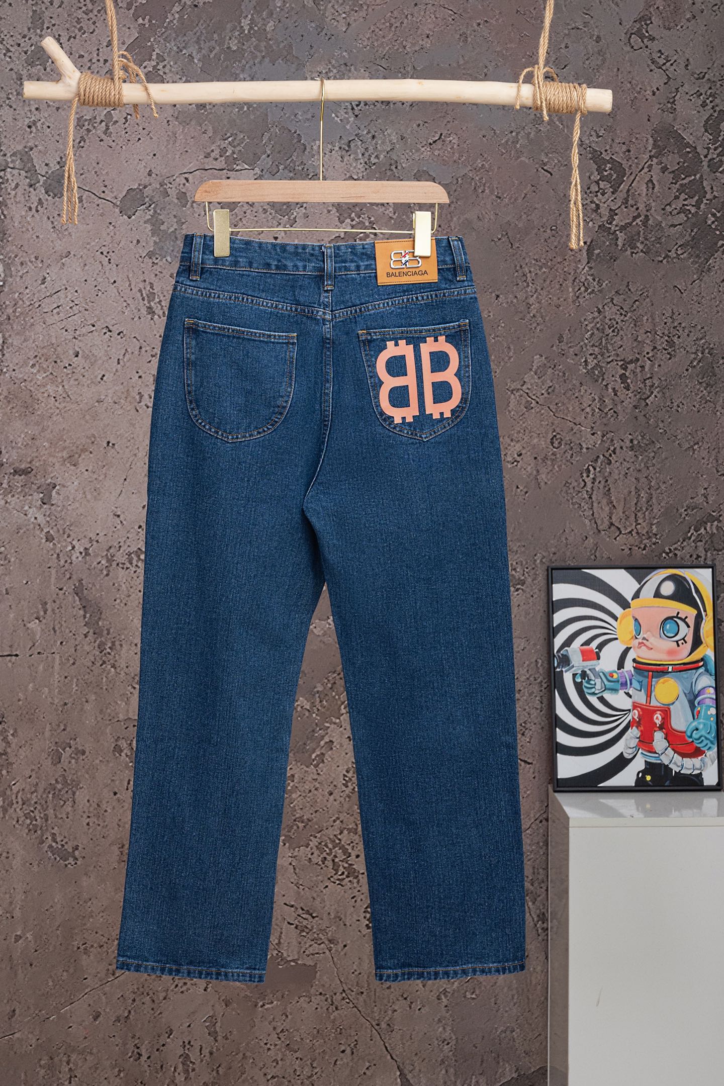 Cheap balenciaga Jeans in 212786, $70 USD- [IB212786] - Replica balenciaga Jeans