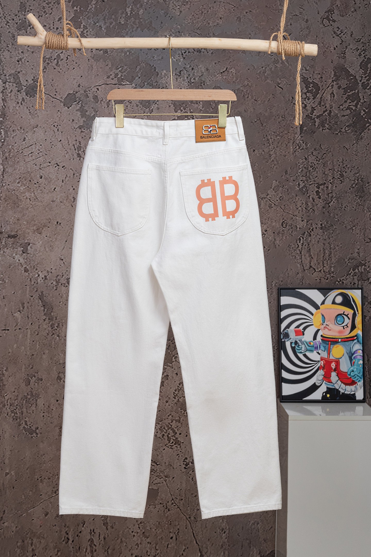 Cheap balenciaga Jeans in 212787, $70 USD- [IB212787] - Replica balenciaga Jeans